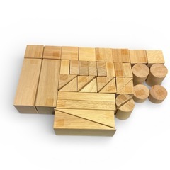 無垢材木製つみき、アーテックブロックセットの画像