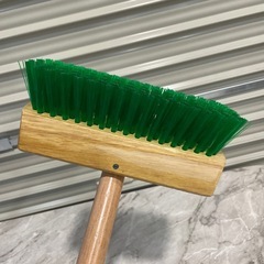 新品 デッキブラシ 2本セット ナイロンデッキブラシの画像