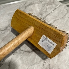 新品 デッキブラシ 2本セット ナイロンデッキブラシの画像