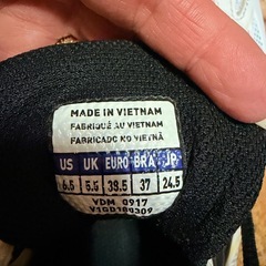 ミズノ　バレーシューズ24.5の画像