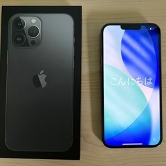 iPhone13 pro max 256GB 美品の画像