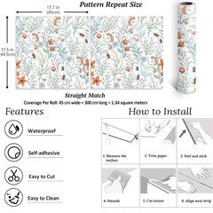未使用未開封 　VEELIKE 壁紙シール リメイクシートの画像