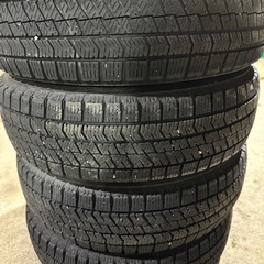 ブリヂストンVRX2スタッドレス155/65/14製造年21年製     の画像