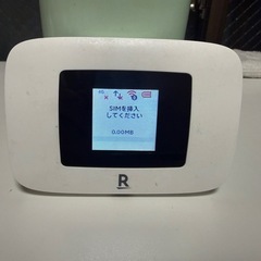 楽天wifiルーター ポケットWi-Fi 本体 美品 使用期間約2ヶ月の画像