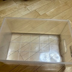 武蔵小杉★Fits 天馬 収納ボックス フィッツケース ブラック 衣装ケース  Sサイズの画像