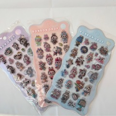 シナモン　サンリオシリーズドロップシール　3D 立体シール　ボンボンドロップシール　1枚480円の画像