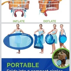 水上ハンモック2個セットKelsyusの画像