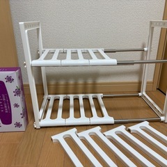 シンクの下の棚（伸縮式）の画像