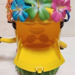 ミニオン ハワイアンデザイン USJ公式グッズ　タグ付き ポップコーンバスケットの画像