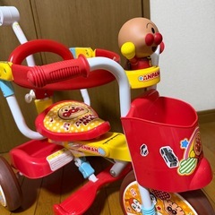 アンパンマン折りたたみ三輪車の画像
