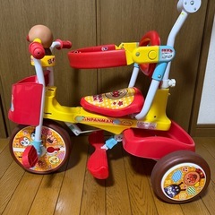 アンパンマン折りたたみ三輪車の画像