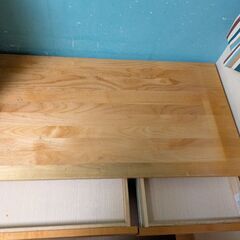 【堀田木工所】学習机と椅子セットの画像