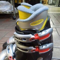 HEAD 24.5cm スキーブーツ CARVE X3 3バックル ソール幅282mm ブラック ヘッド 札幌市 東区 新道東店の画像