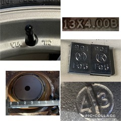 スタッドレス☃️155/65-13 22年製　深溝クムホ　Winter Craft ice wi61の画像