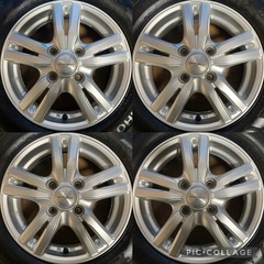 スタッドレス☃️155/65-13 22年製　深溝クムホ　Winter Craft ice wi61の画像