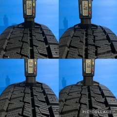 スタッドレス☃️155/65-13 22年製　深溝クムホ　Winter Craft ice wi61の画像