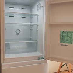 Hisense 
2022年製　2ドアノンフロン冷凍冷蔵庫 AT-RF160-WHの画像