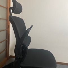 オフィスチェア　黒の画像