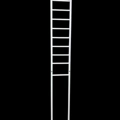 おしゃれ！ヤマソロ 突っ張り式洗濯機ラック Echo バスケット付の画像