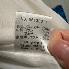 ダウンジャケットの画像