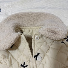 •	ベビー用キルティングコートの画像