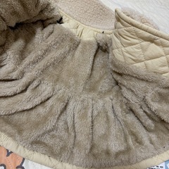 •	ベビー用キルティングコートの画像