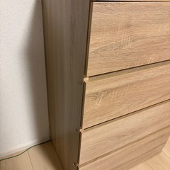 【取引中】アイリスオーヤマ　タンス　4段の画像