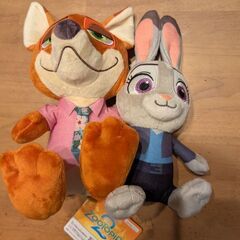 ズートピア2 ぬいぐるみの画像