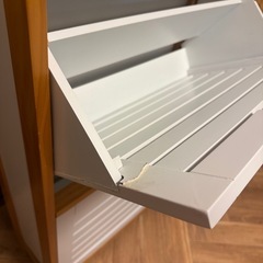 定価3万 シューズラック スリム 薄型 靴箱 玄関収納の画像