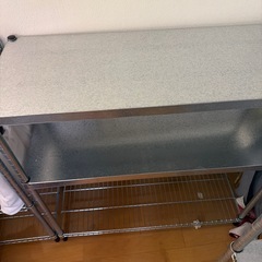IKEA OMAR（オマル）メタルシェルフ 3段 92×36×94cm 三条京阪付近の画像