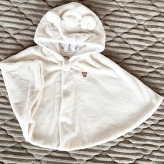 ミキハウス　ベビーポンチョの画像