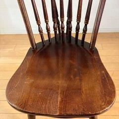 秋田木工　ダイニングチェアNO.500 一脚の画像