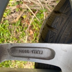 215/60R17 スタッドレス＆アルミ4本セットの画像