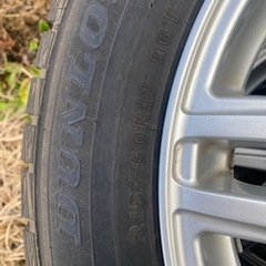 215/60R17 スタッドレス＆アルミ4本セットの画像