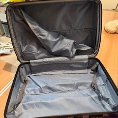 持ち手に難のあるスーツケースの画像