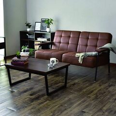 DORIS ドリス テーブル ローテーブル|幅80cm 奥行き59cm 高さ35cm 天板厚さ2.5cm ウォルナット アニータ 80cmの画像