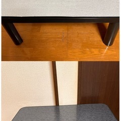 ※受け渡し予定あり【0円／引越し処分】こたつ台（ヒーター付）｜現状渡し｜脚・ヒーター取り外し可の画像