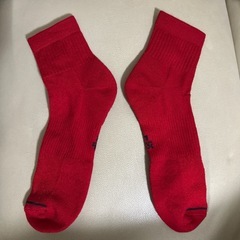 ジョーダン　靴下　赤　25-27cmの画像
