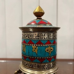 【商談中】チベットで購入　マニ車の画像