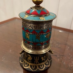 【商談中】チベットで購入　マニ車の画像