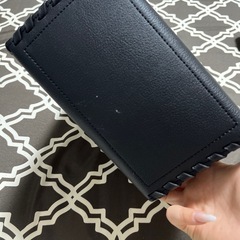 黒ショルダーバッグハンドバッグの画像