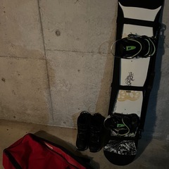 バートンBurtonスノーボードセットの画像