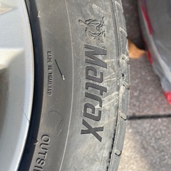 夏タイヤホイール付17いインチの画像