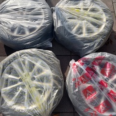 夏タイヤホイール付17いインチの画像