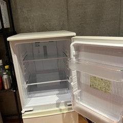 【取りに来てくれる人限定】シャープノンフロン冷凍冷蔵庫SJ-D14C-Wの画像