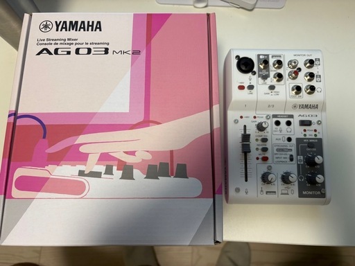 【美品】オーディオインターフェイス　Yamaha AG03