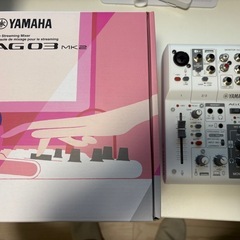 【美品】オーディオインターフェイス　Yamaha AG03の画像
