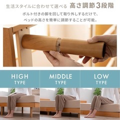 ダブルベッドの画像