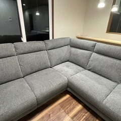 ニトリ　コーナーソファー　　　の画像