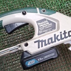 決まりました。マキタ 充電式草刈機 MUR100D バッテリーBL1015・充電器DC10SA付の画像